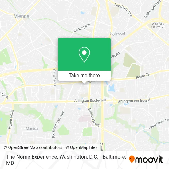 The Nome Experience map