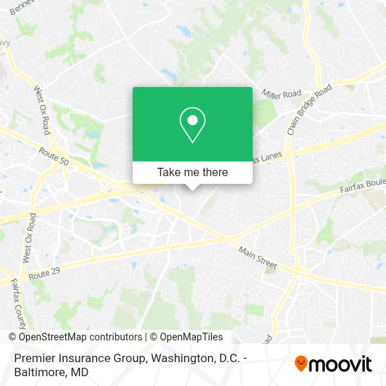 Premier Insurance Group map