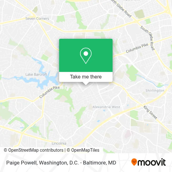Paige Powell map