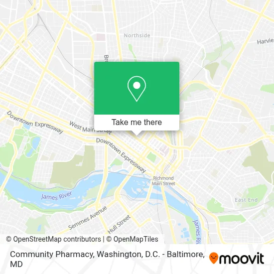 Community Pharmacy map