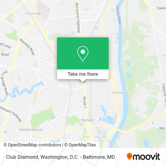 Club Diamond map