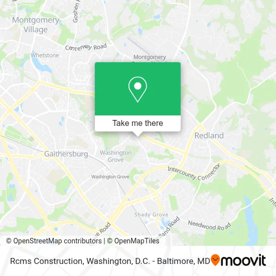 Rcms Construction map