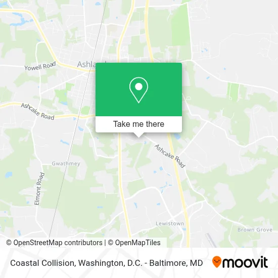 Coastal Collision map