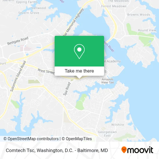 Comtech Tsc map