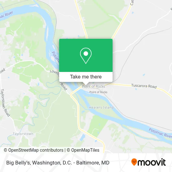 Big Belly's map