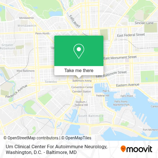 Um Clinical Center For Autoimmune Neurology map