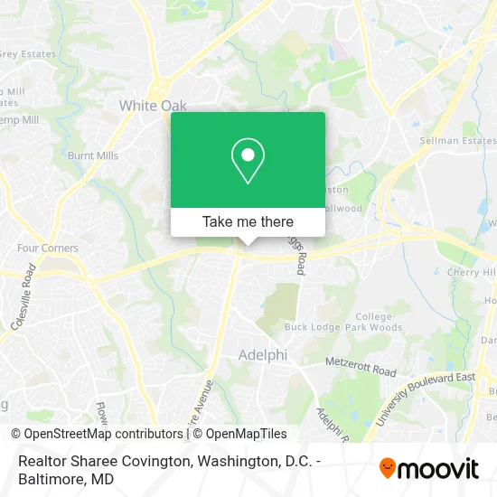 Realtor Sharee Covington map