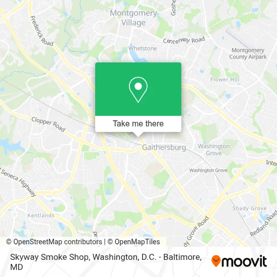 Skyway Smoke Shop map