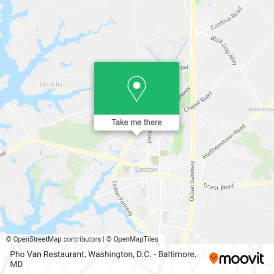 Pho Van Restaurant map