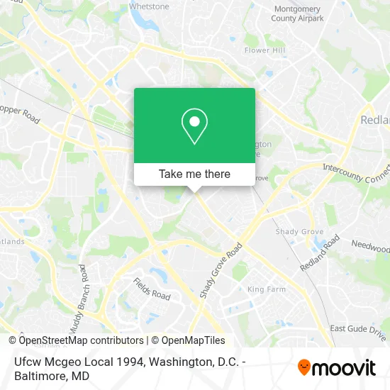Ufcw Mcgeo Local 1994 map