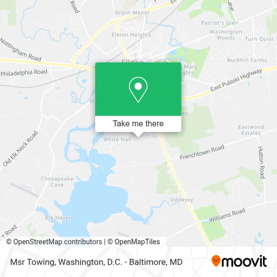 Msr Towing map