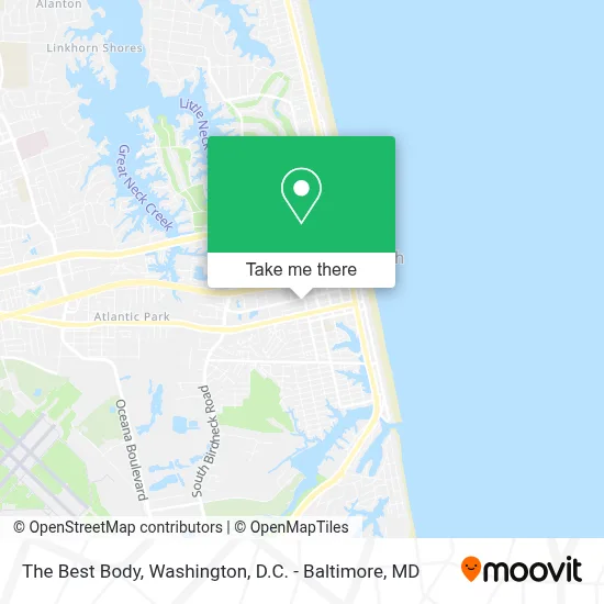 The Best Body map