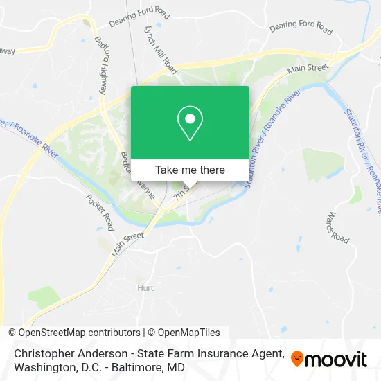 Christopher Anderson - State Farm Insurance Agent map