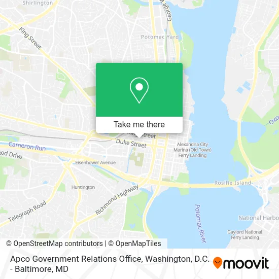 Apco Government Relations Office map