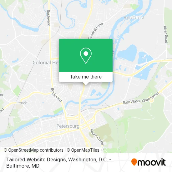 Tailored Website Designs map