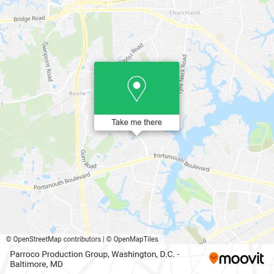 Parroco Production Group map