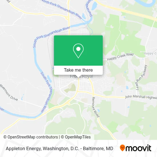 Appleton Energy map