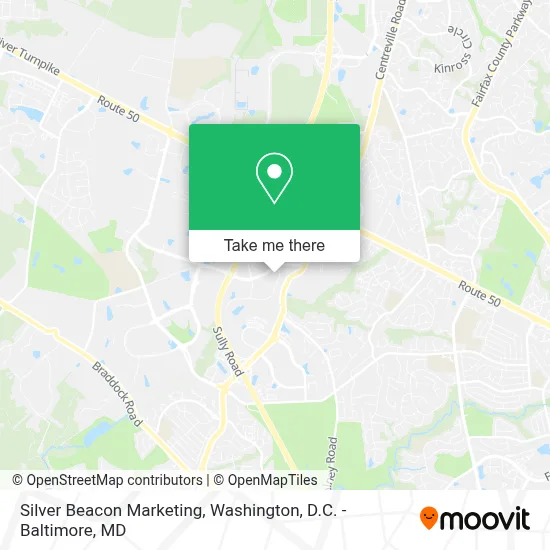 Silver Beacon Marketing map