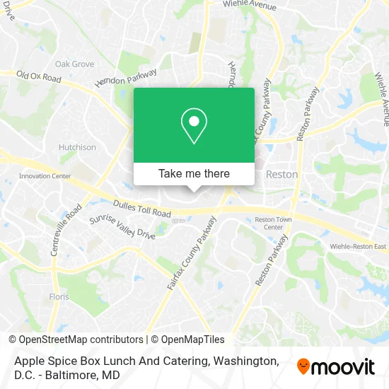 Apple Spice Box Lunch And Catering map