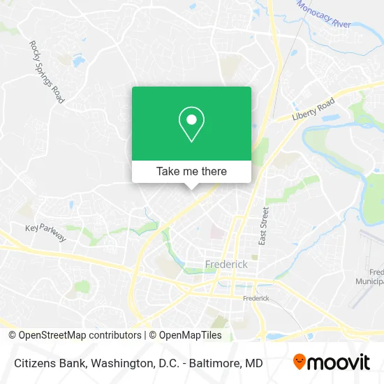 Citizens Bank map