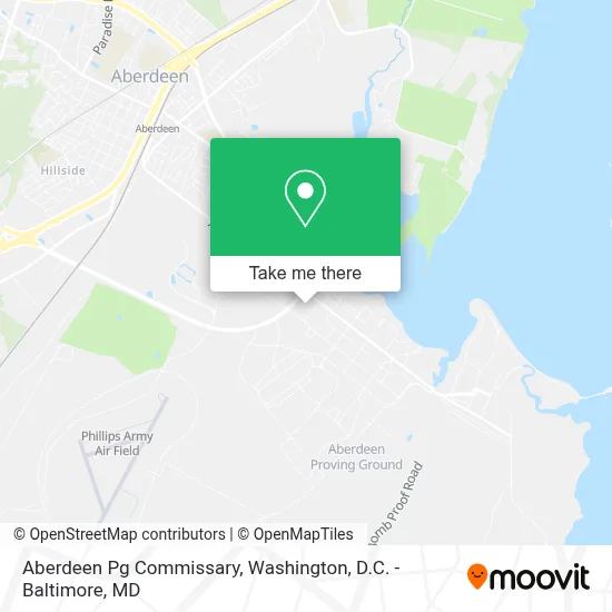 Aberdeen Pg Commissary map