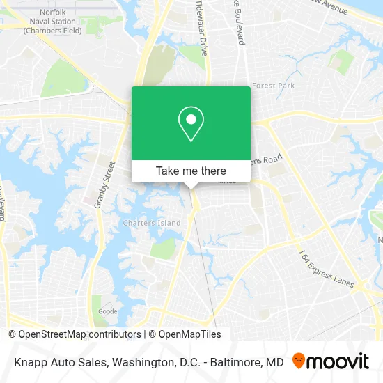 Knapp Auto Sales map