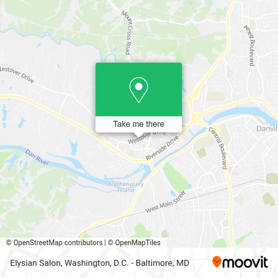Elysian Salon map