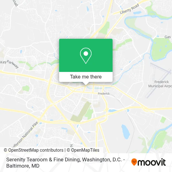 Serenity Tearoom & Fine Dining map