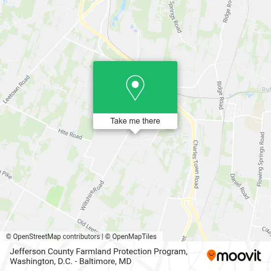 Jefferson County Farmland Protection Program map