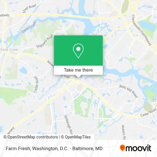 Farm Fresh map