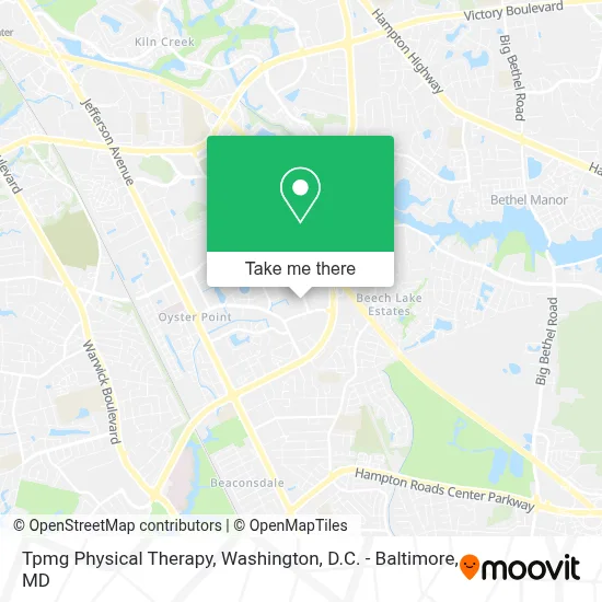 Tpmg Physical Therapy map