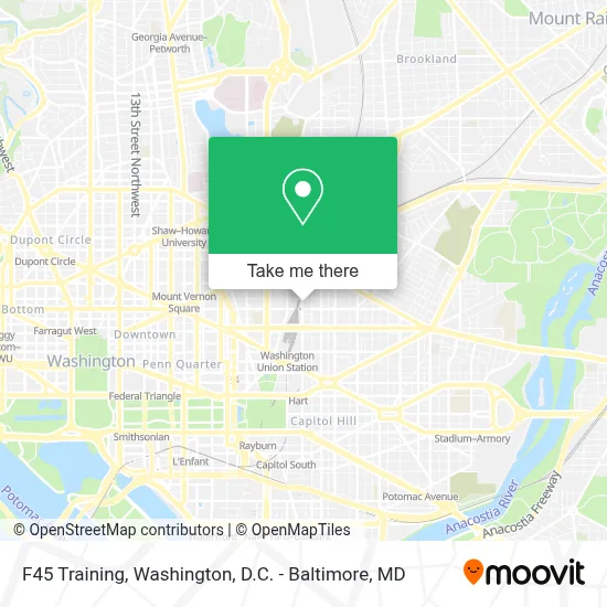F45 Training map