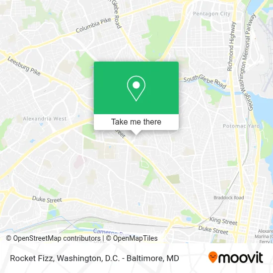 Rocket Fizz map