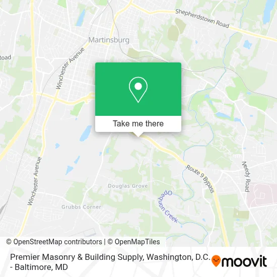 Premier Masonry & Building Supply map
