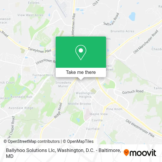 Ballyhoo Solutions Llc map