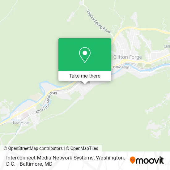 Interconnect Media Network Systems map
