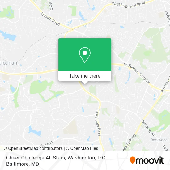 Cheer Challenge All Stars map