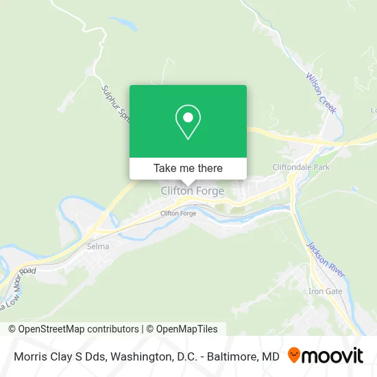 Morris Clay S Dds map