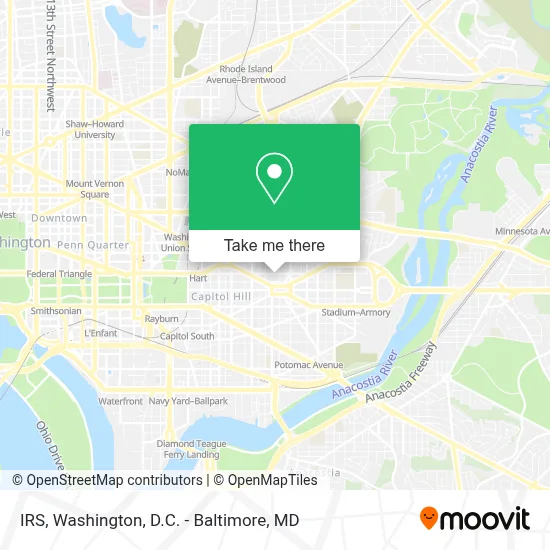 Irs map
