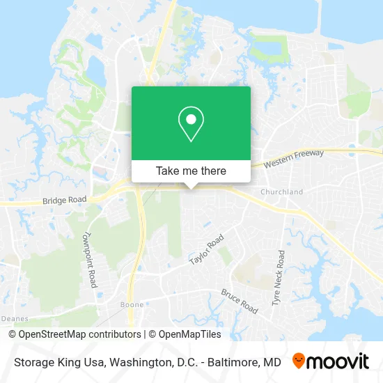 Storage King Usa map