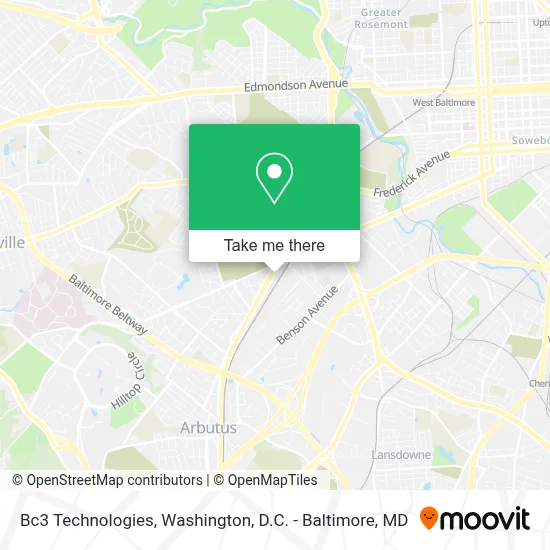 Bc3 Technologies map