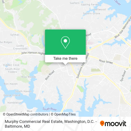 Murphy Commercial Real Estate map