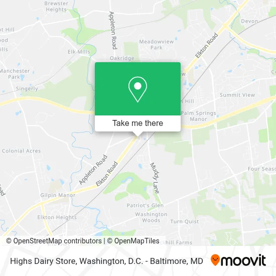 Highs Dairy Store map