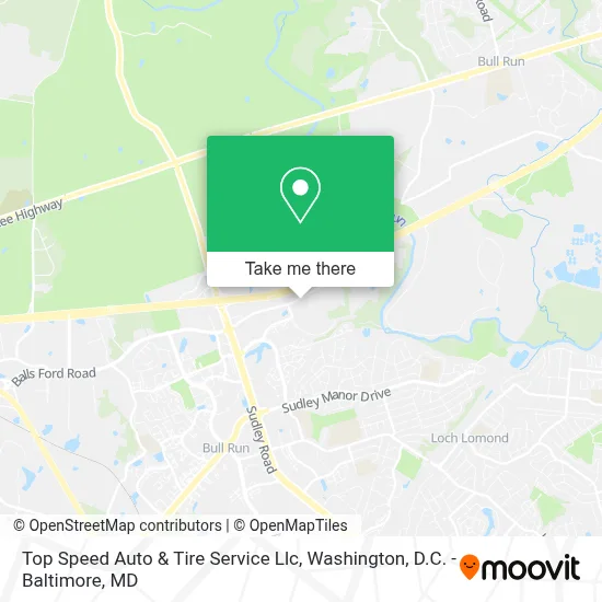 Top Speed Auto & Tire Service Llc map