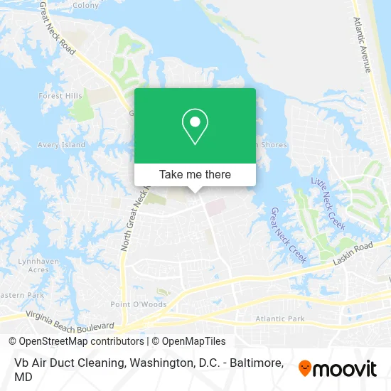 Vb Air Duct Cleaning map