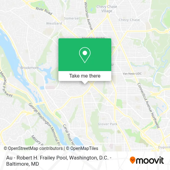 Au - Robert H. Frailey Pool map