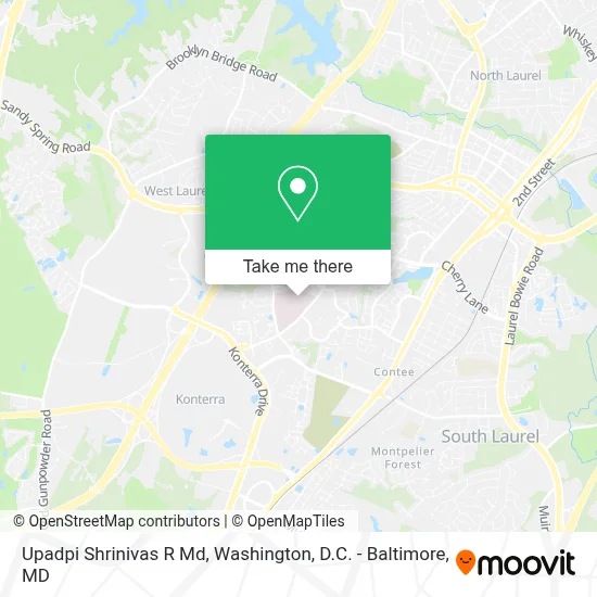 Upadpi Shrinivas R Md map