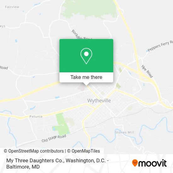 My Three Daughters Co. map
