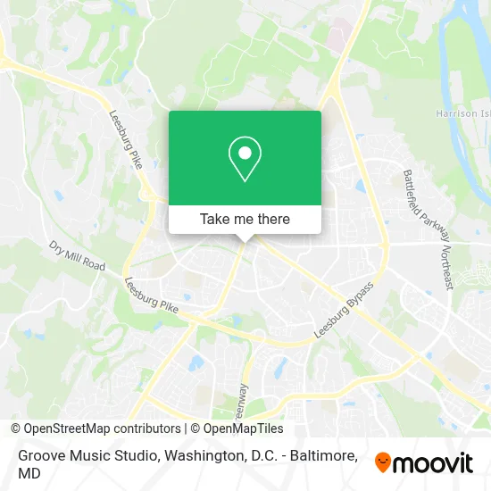 Groove Music Studio map