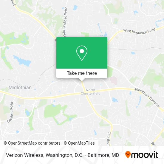 Verizon Wireless map